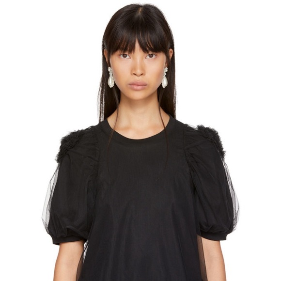 SIMONE ROCHA
Imitation Pearl Drop Earrings - Picture 4 of 5